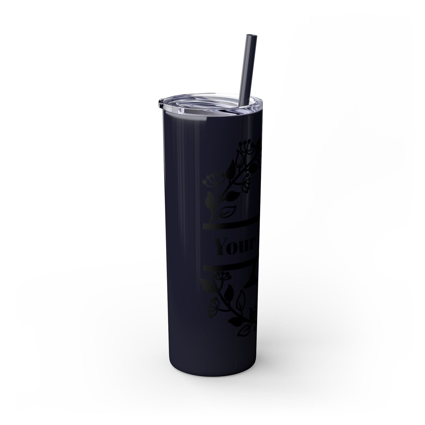Skinny Tumbler with Straw, 20oz