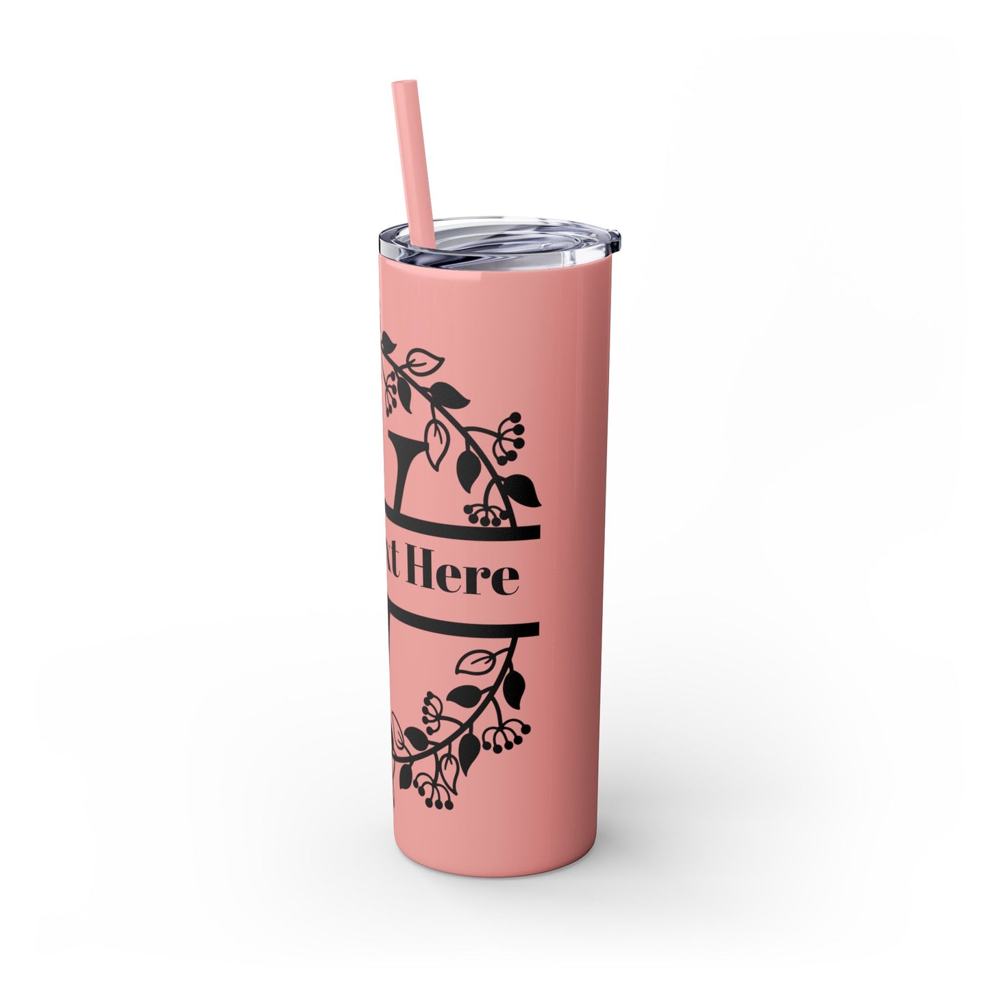 Skinny Tumbler with Straw, 20oz