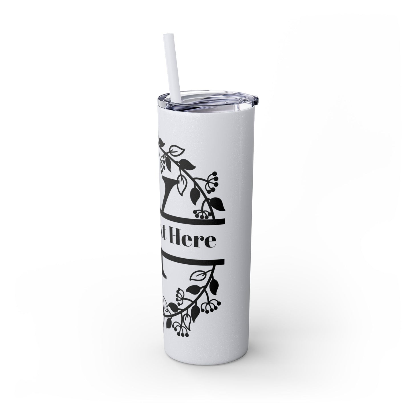Skinny Tumbler with Straw, 20oz