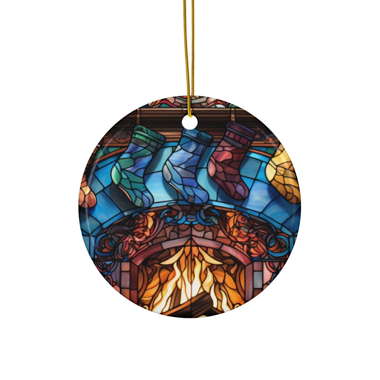 Ceramic Ornament, 4 Shapes