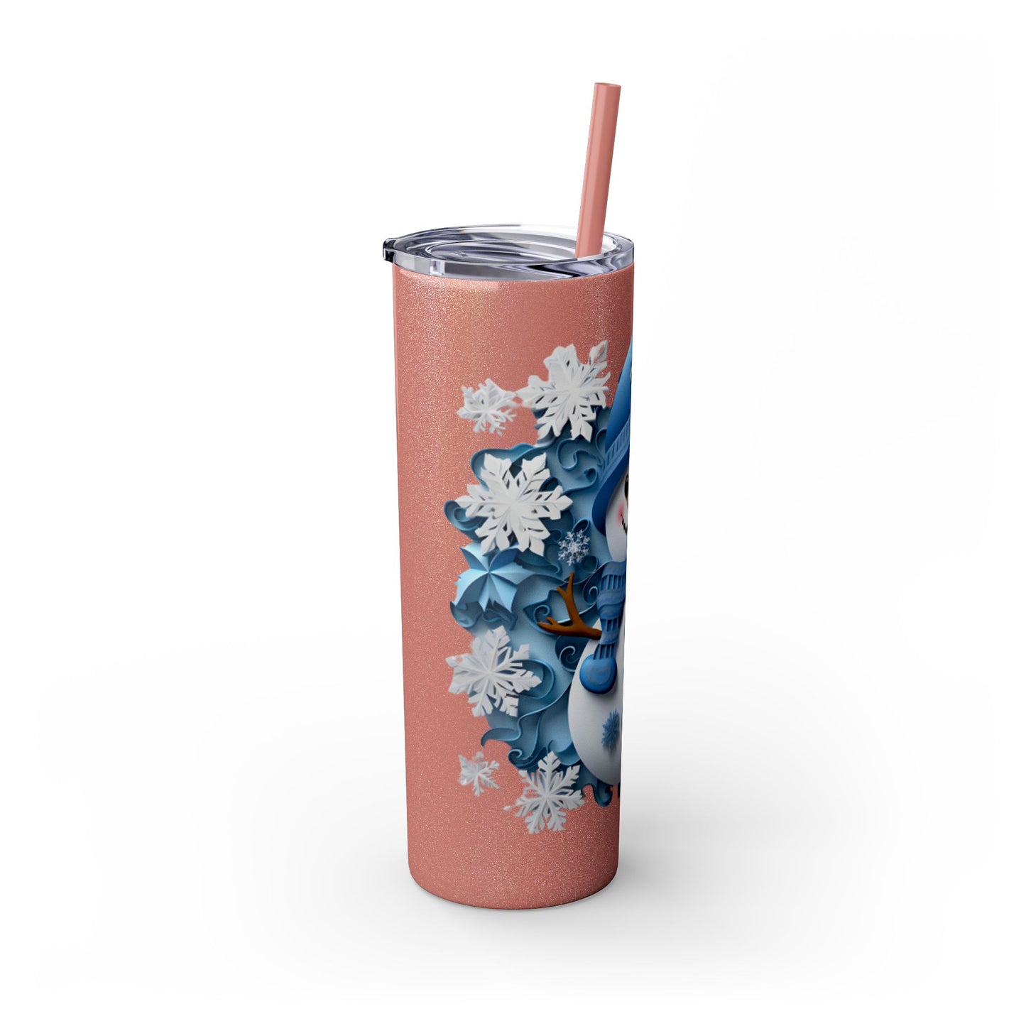 Skinny Tumbler with Straw, 20oz