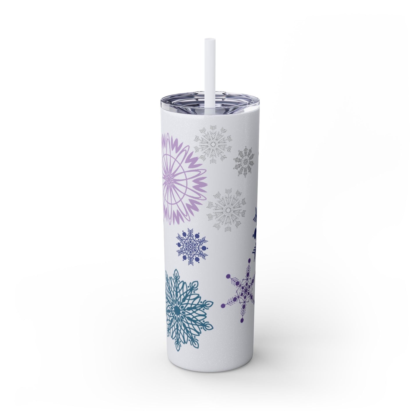 Skinny Tumbler with Straw, 20oz
