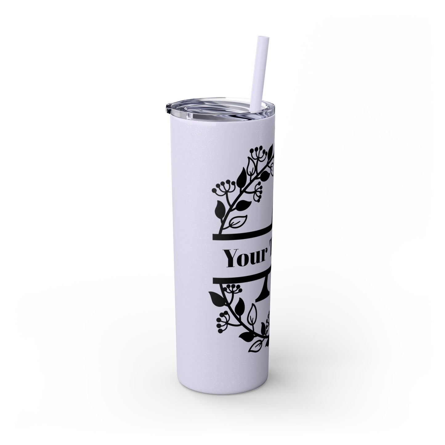 Skinny Tumbler with Straw, 20oz