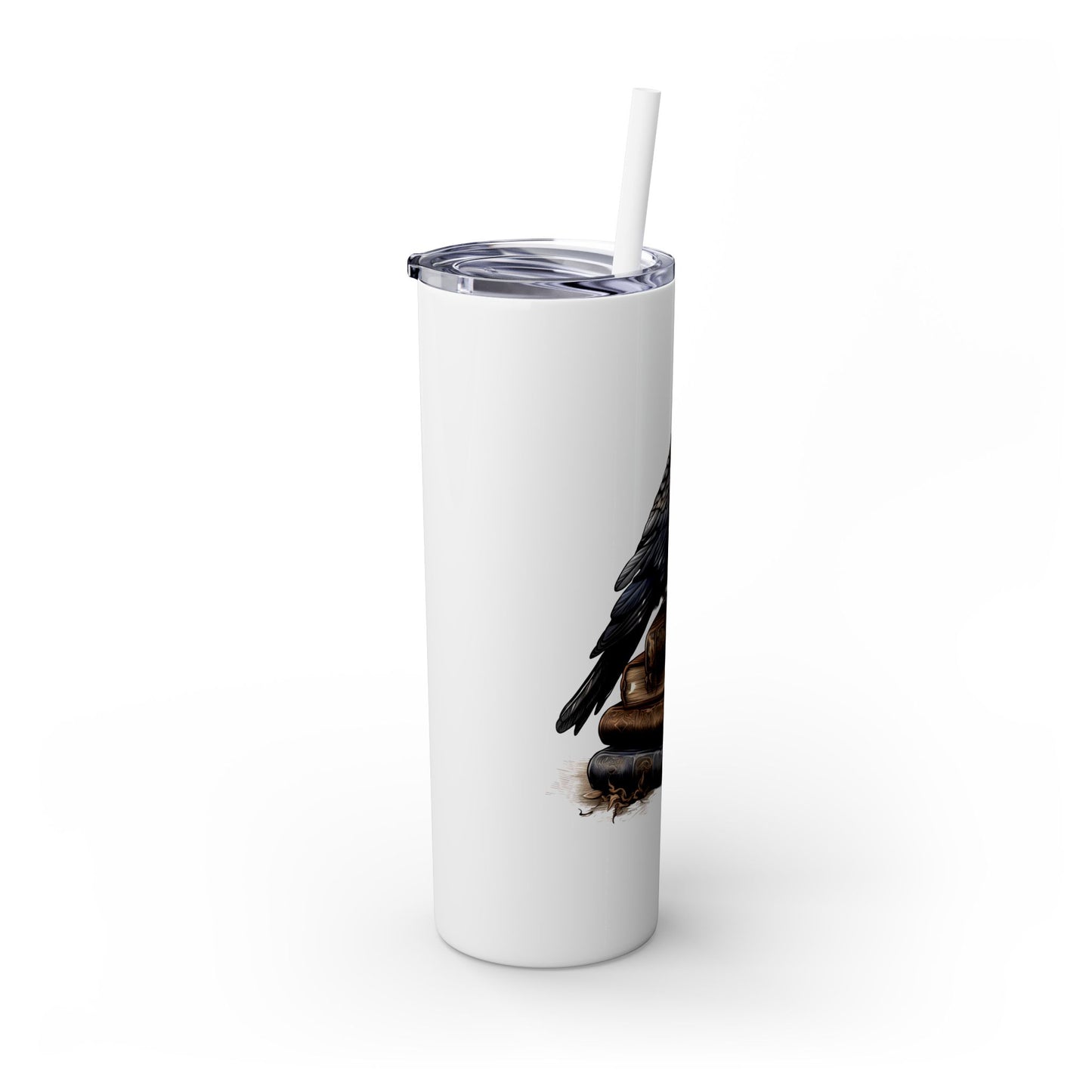 Skinny Tumbler with Straw, 20oz