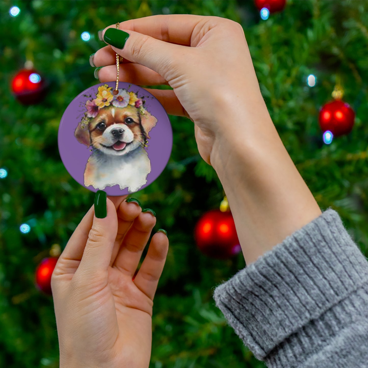 Ceramic Ornament, 1-Pack