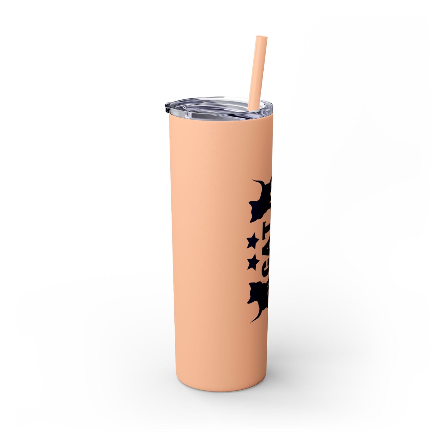 Skinny Tumbler with Straw, 20oz
