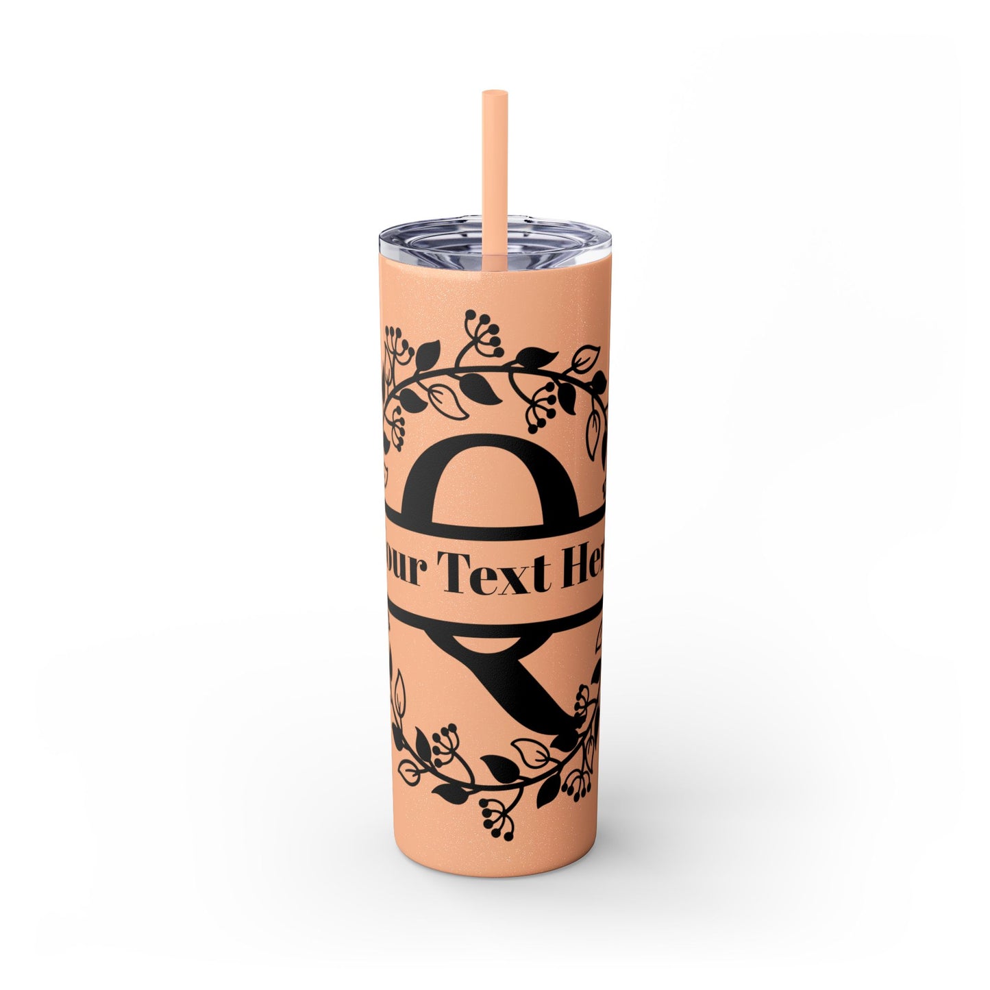 Skinny Tumbler with Straw, 20oz