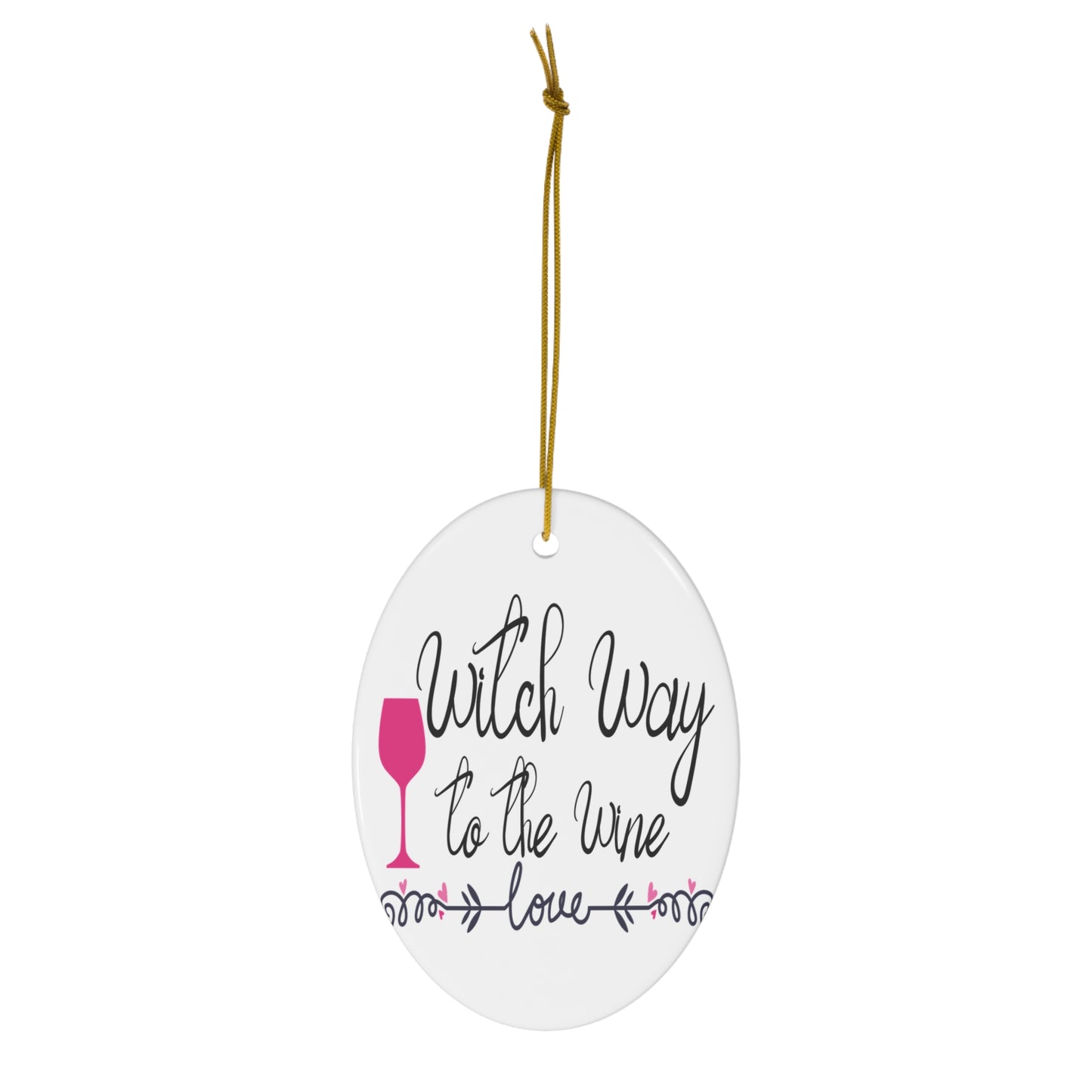 Ceramic Ornament, 1-Pack
