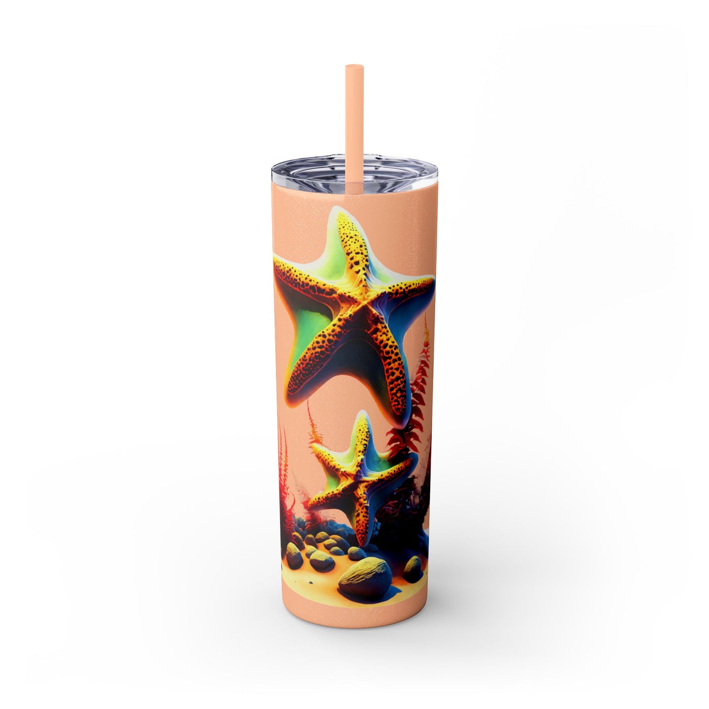 Skinny Tumbler with Straw, 20oz