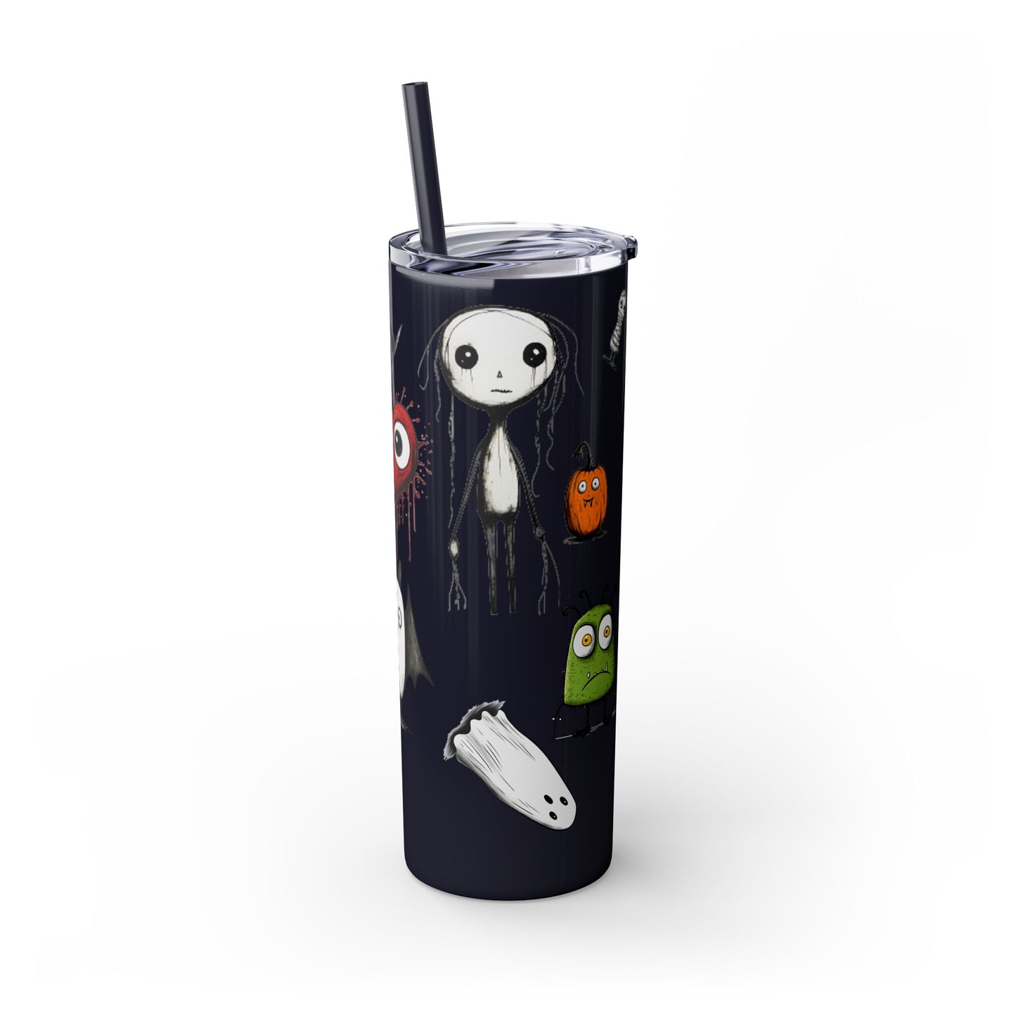 Skinny Tumbler with Straw, 20oz