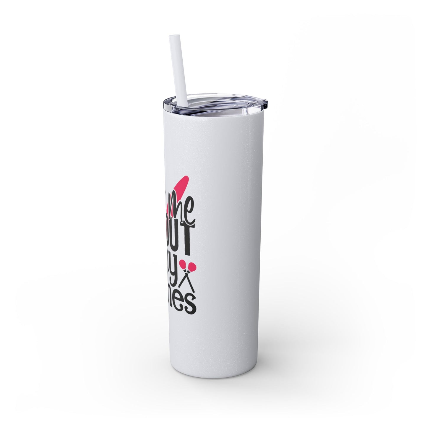 Skinny Tumbler with Straw, 20oz