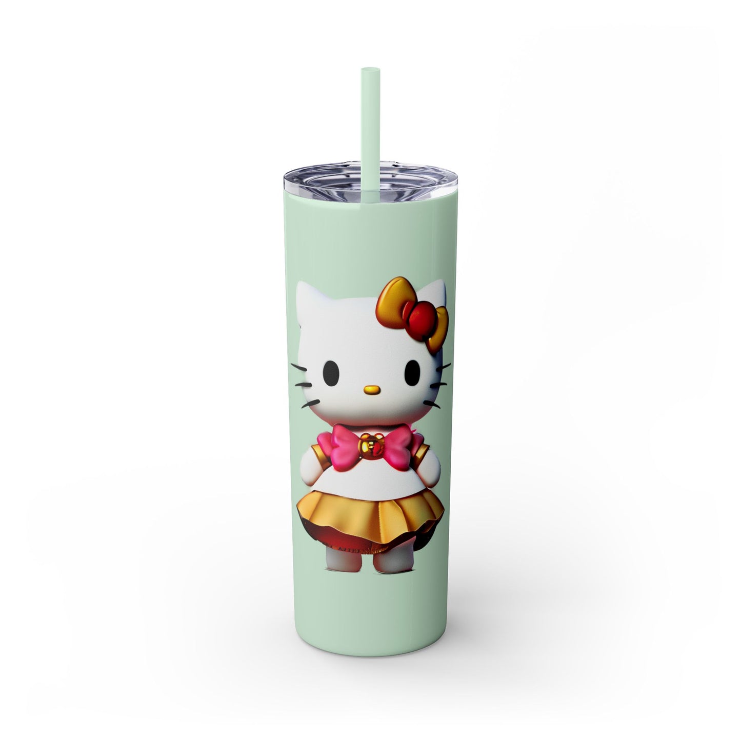 Skinny Tumbler with Straw, 20oz