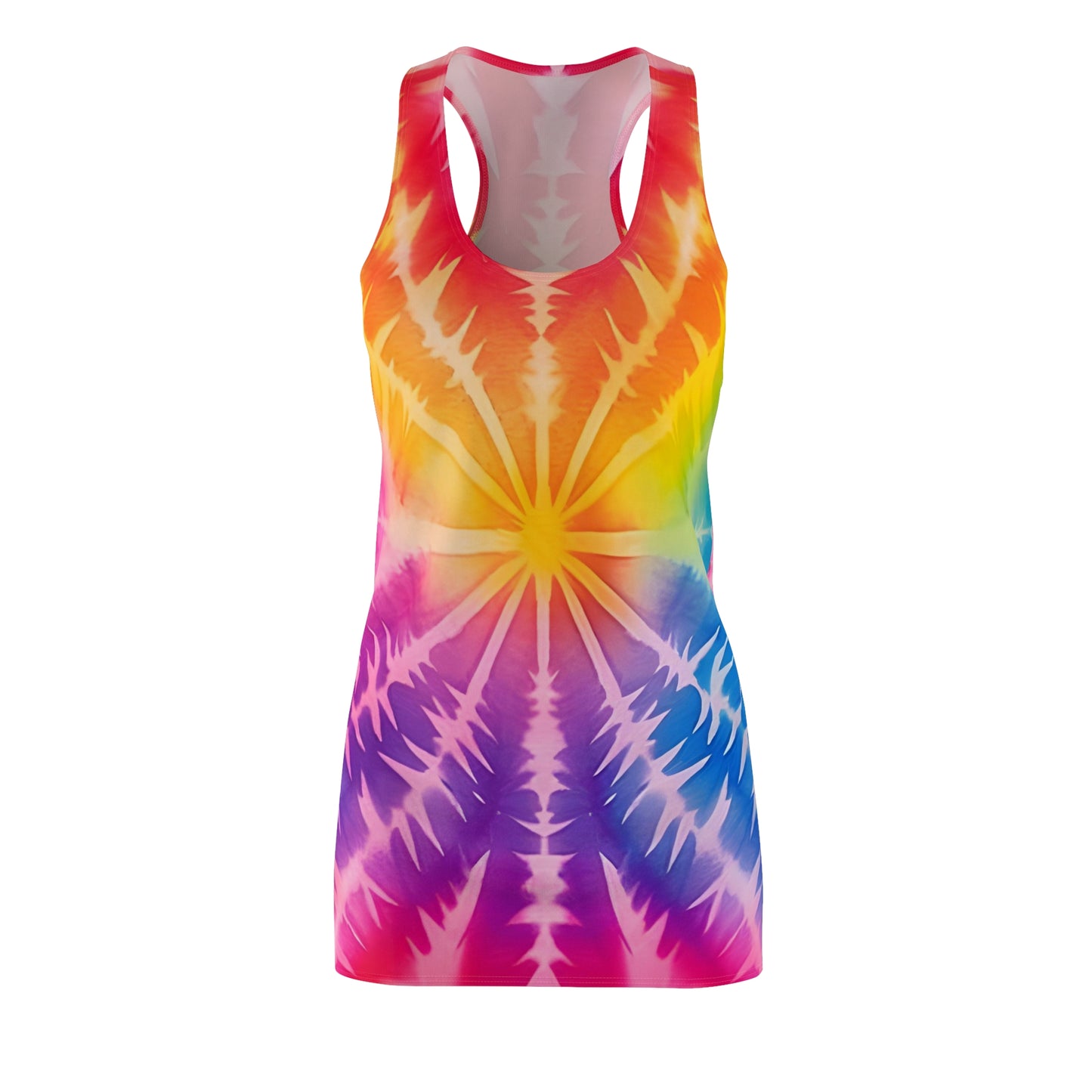 Women's Cut & Sew Racerback Dress (AOP)