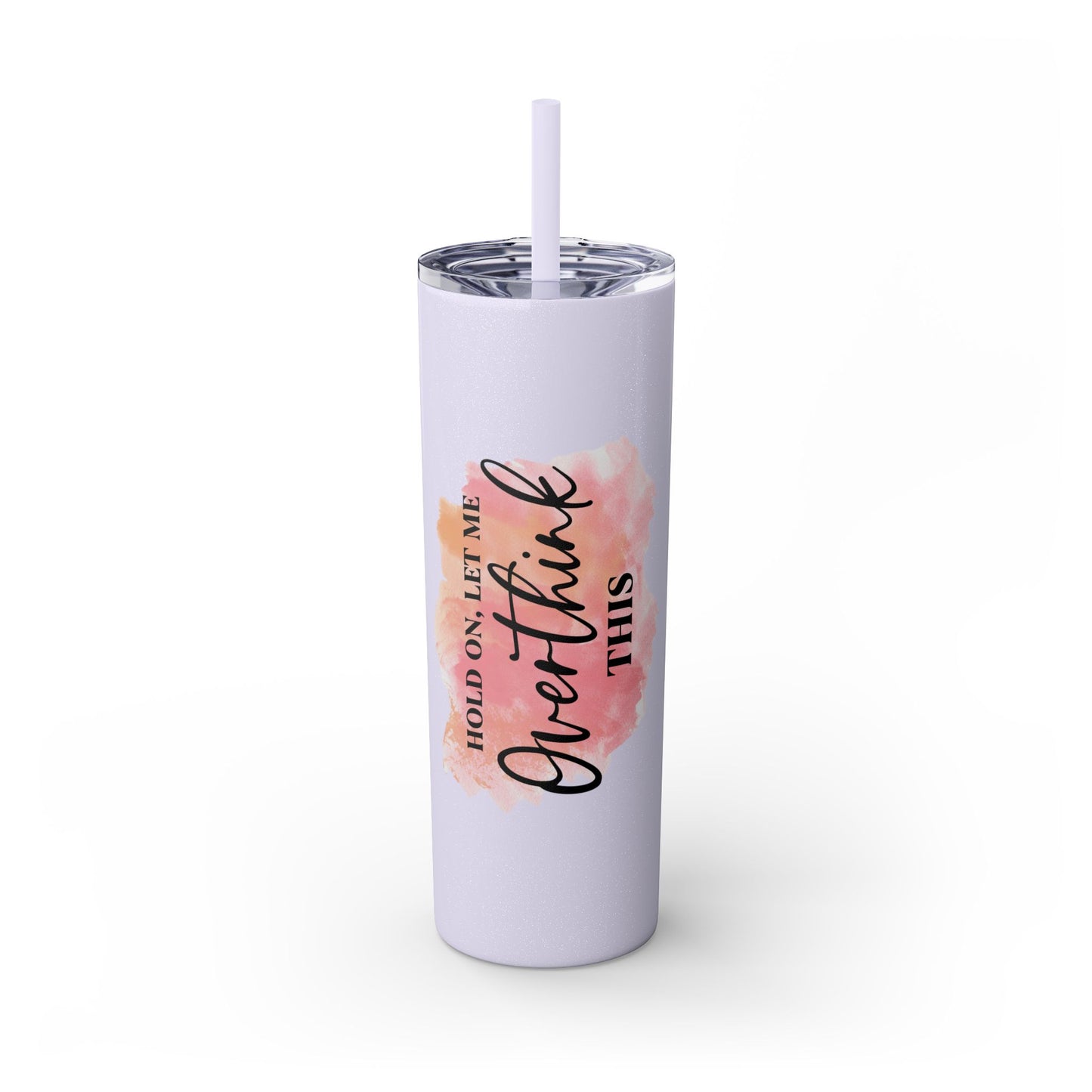 Skinny Tumbler with Straw, 20oz
