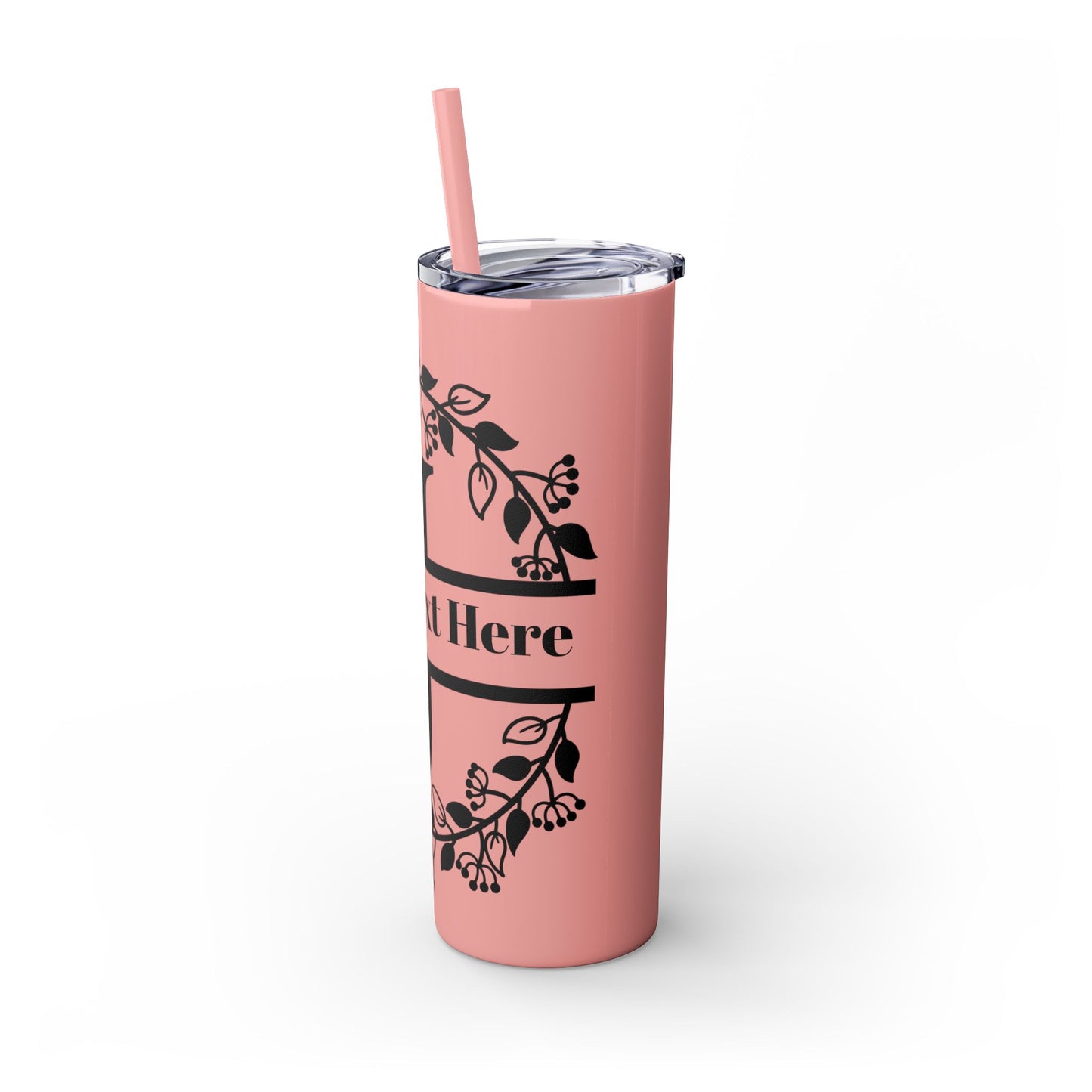 Skinny Tumbler with Straw, 20oz