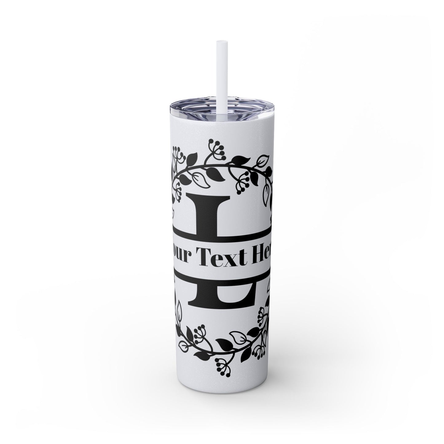 Skinny Tumbler with Straw, 20oz