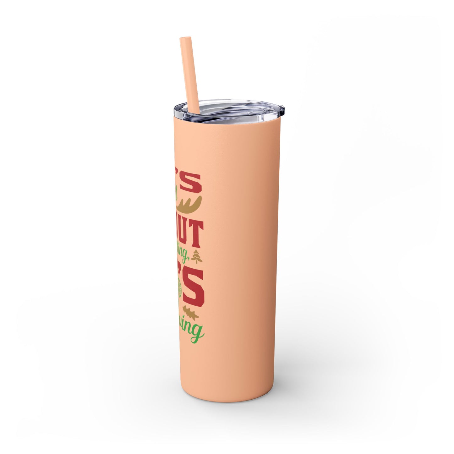 Skinny Tumbler with Straw, 20oz