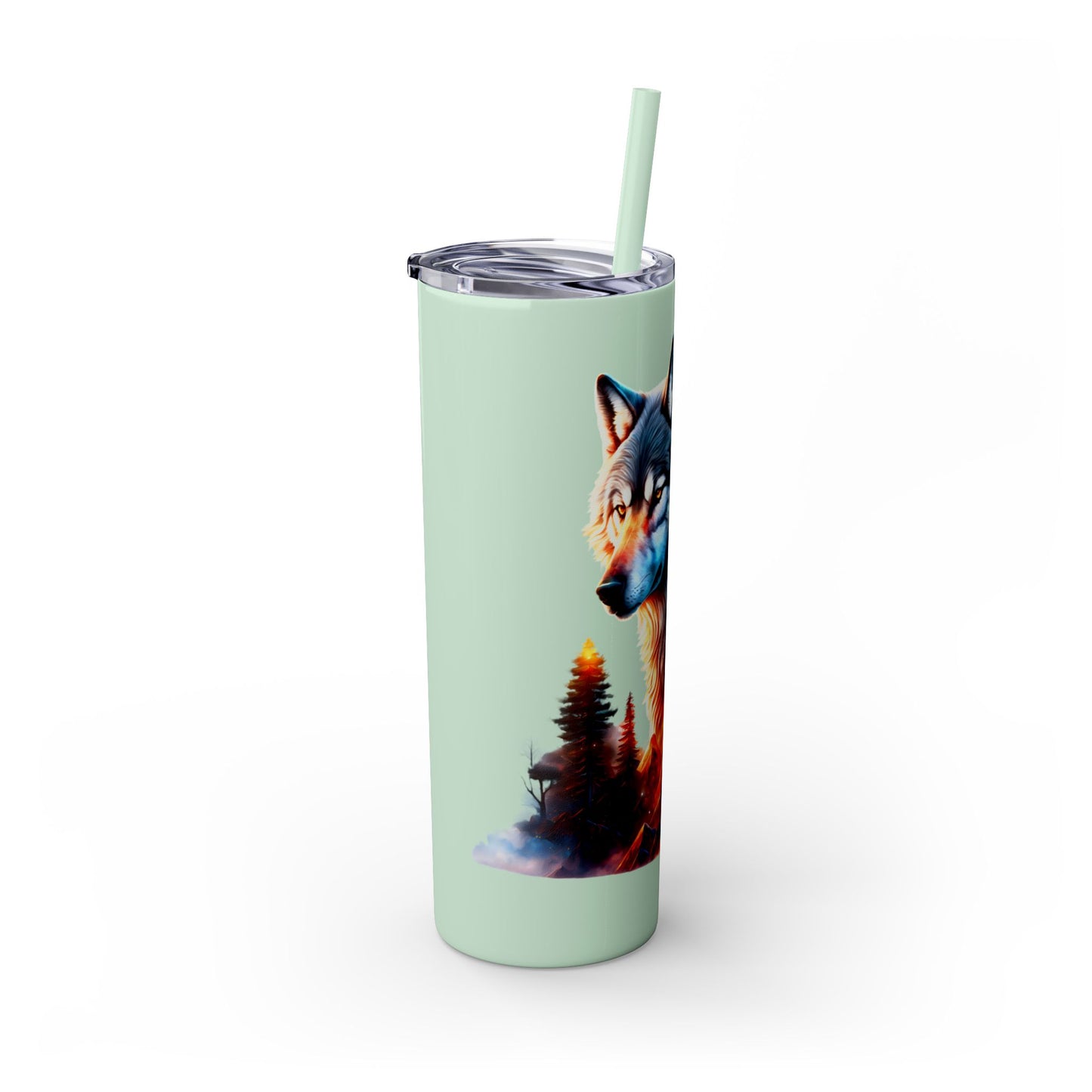 Skinny Tumbler with Straw, 20oz