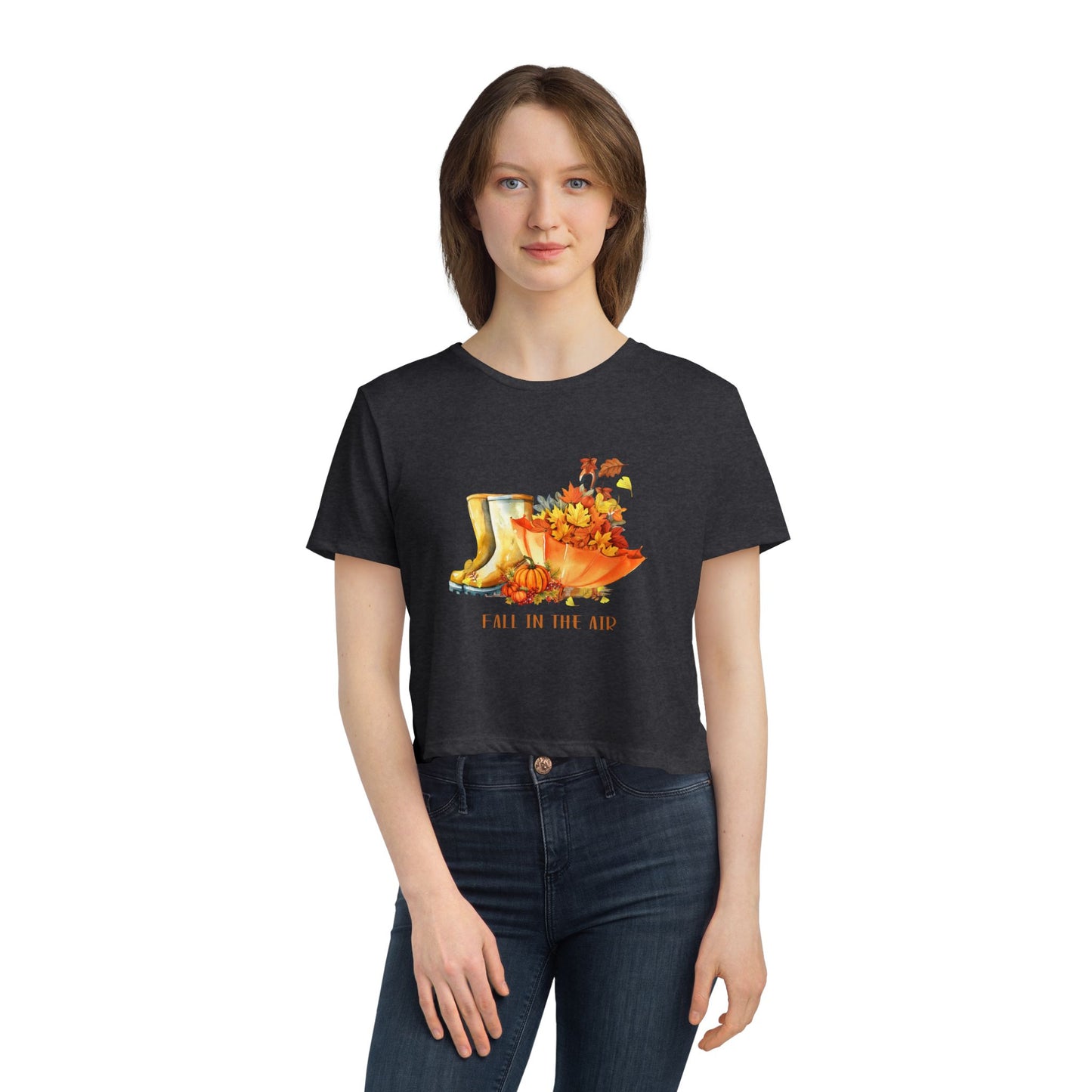 Women's Flowy Cropped Tee