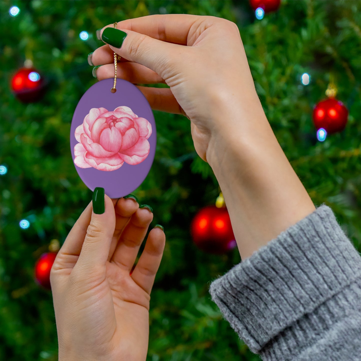 Ceramic Ornament, 1-Pack
