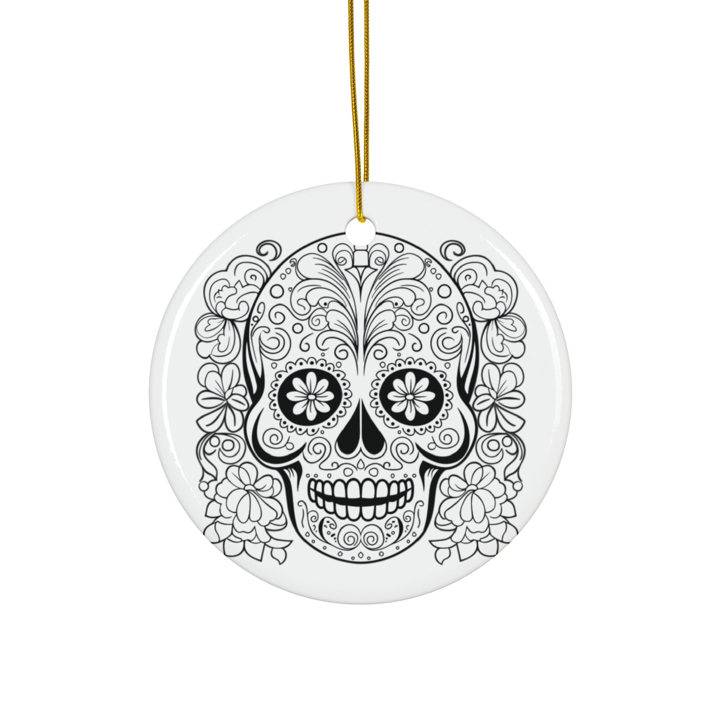 Ceramic Ornament, 4 Shapes