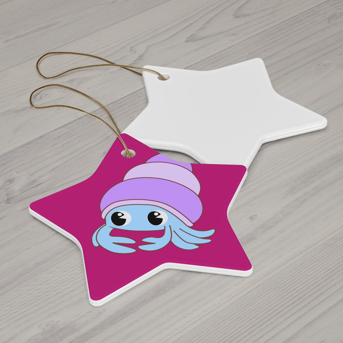 Ceramic Ornament, 4 Shapes