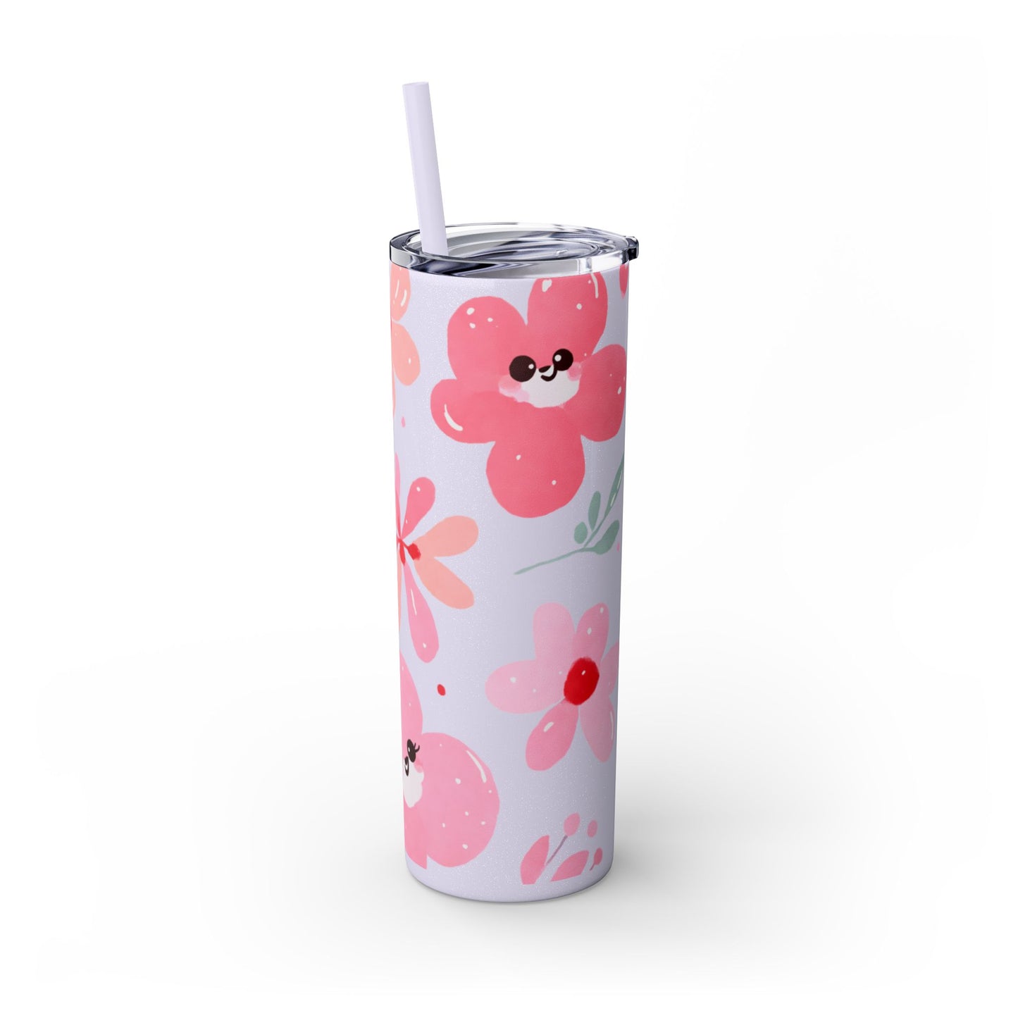 Skinny Tumbler with Straw, 20oz