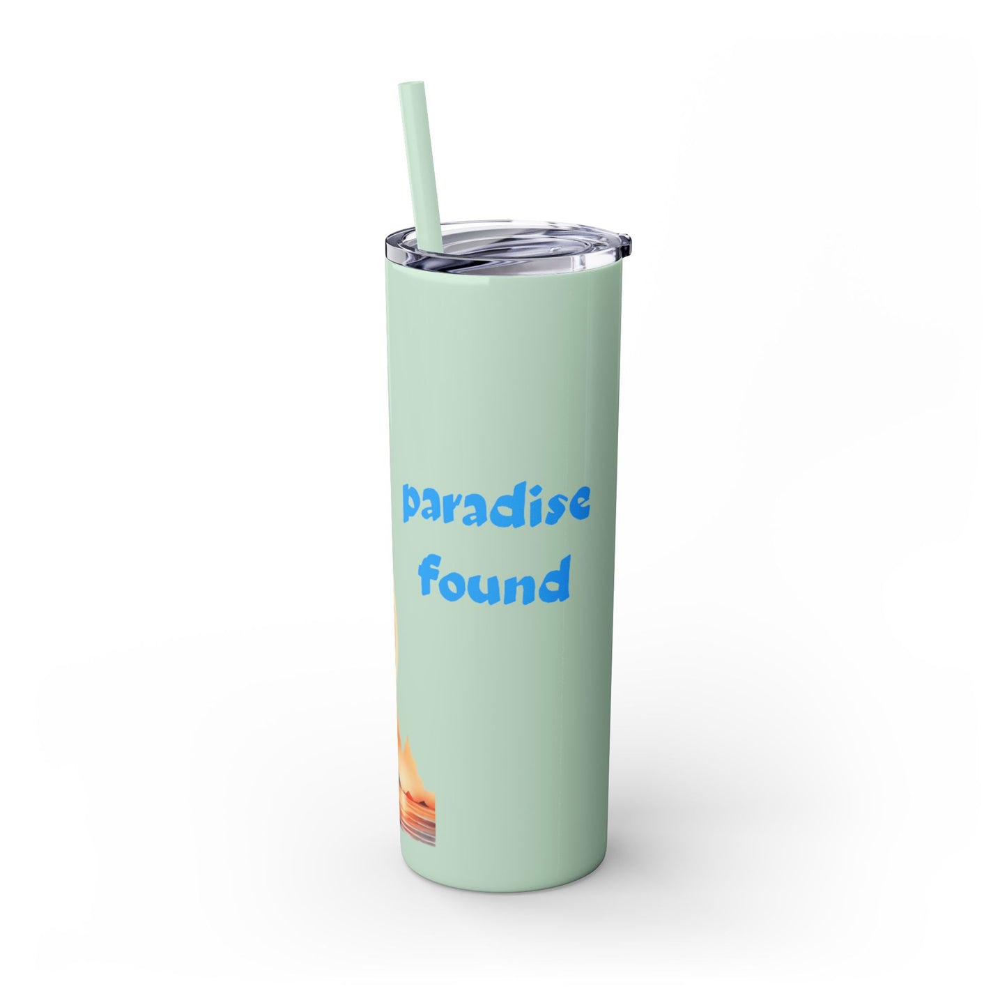 Skinny Tumbler with Straw, 20oz