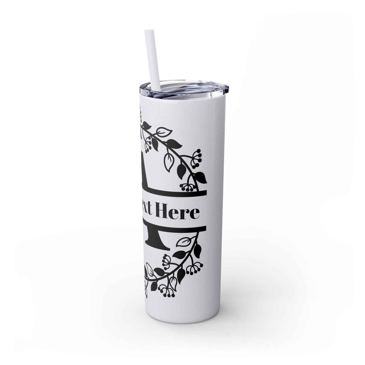 Skinny Tumbler with Straw, 20oz