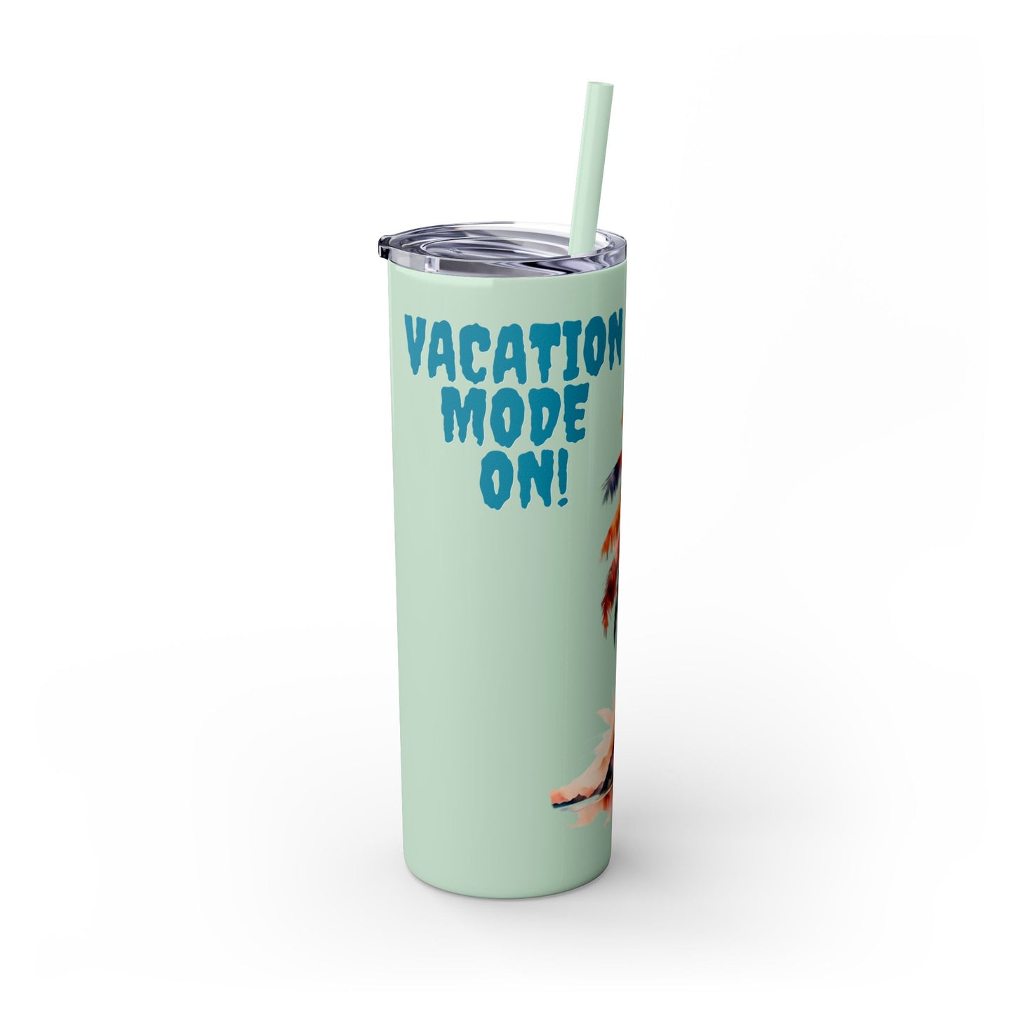 Skinny Tumbler with Straw, 20oz