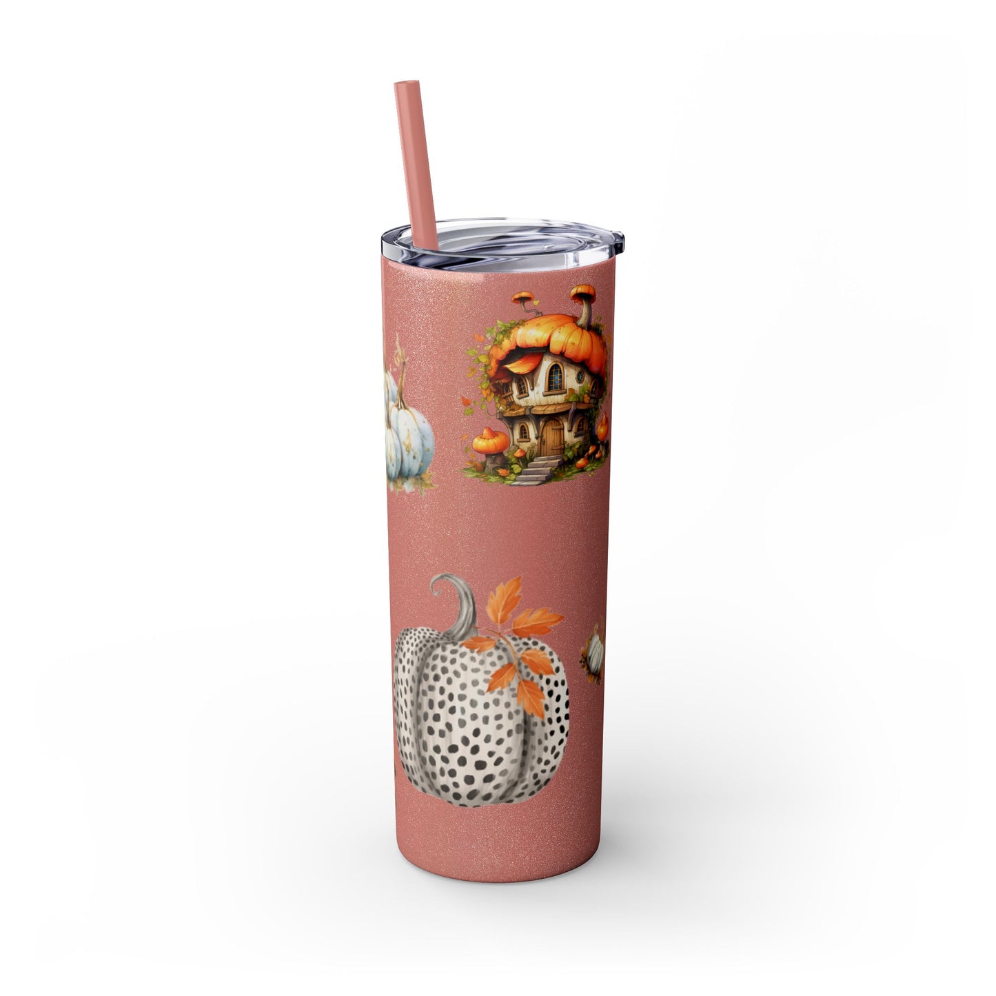 Skinny Tumbler with Straw, 20oz