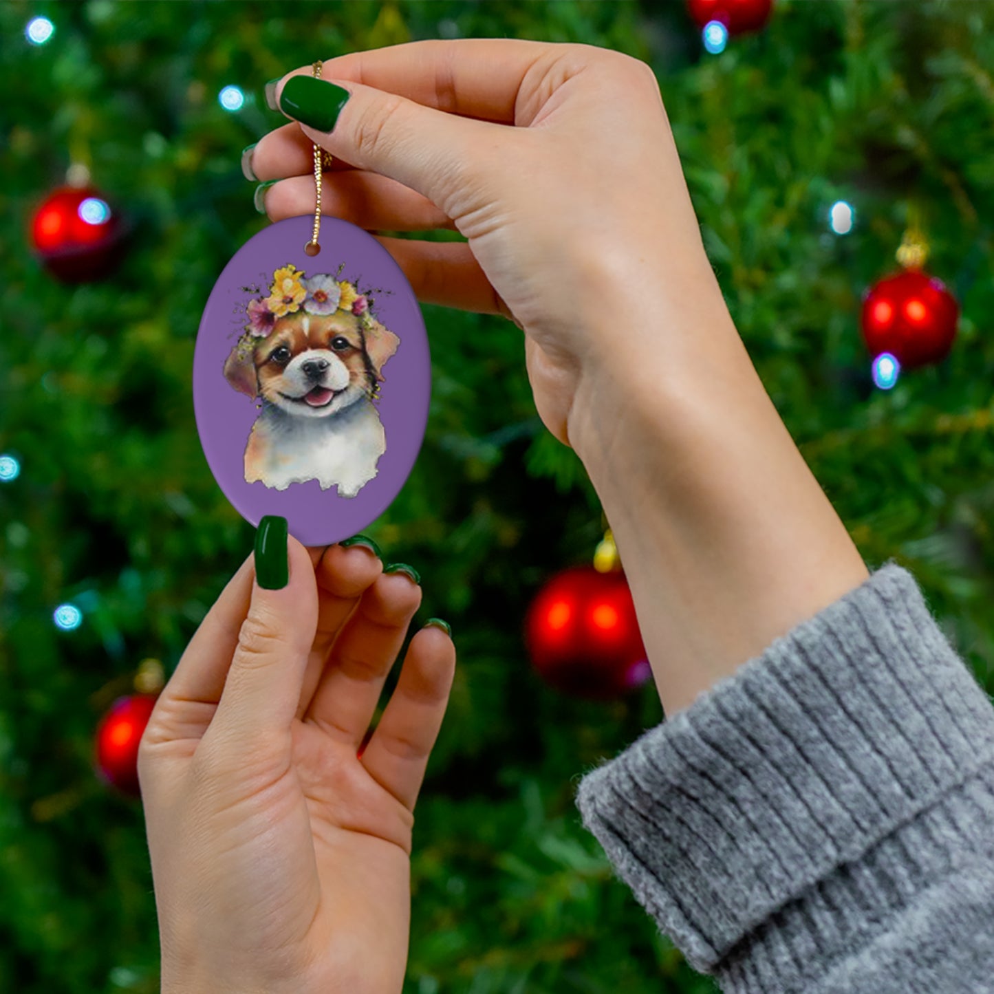 Ceramic Ornament, 1-Pack