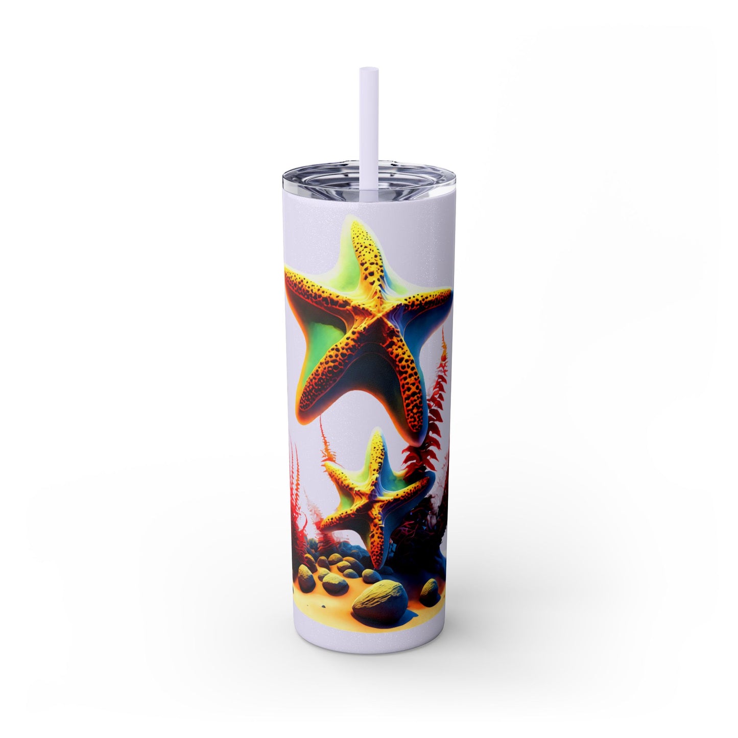Skinny Tumbler with Straw, 20oz