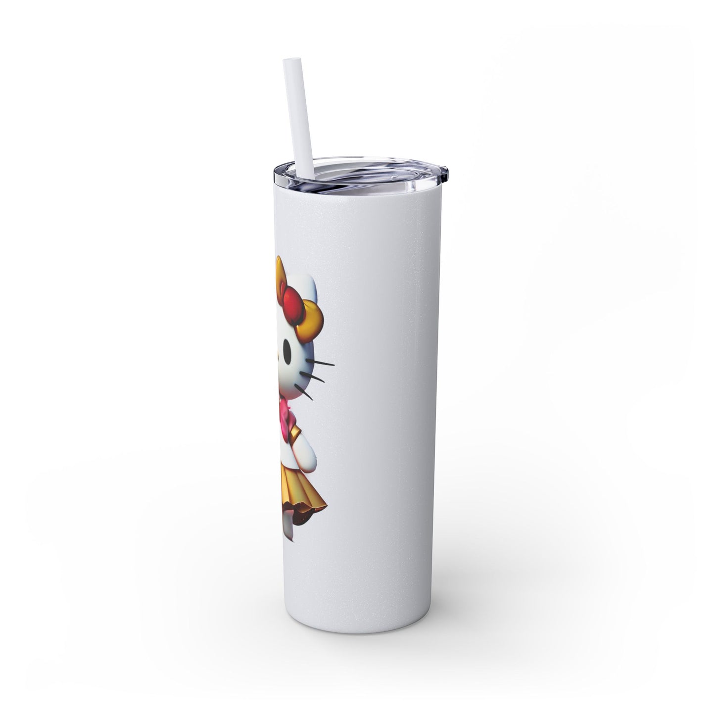 Skinny Tumbler with Straw, 20oz