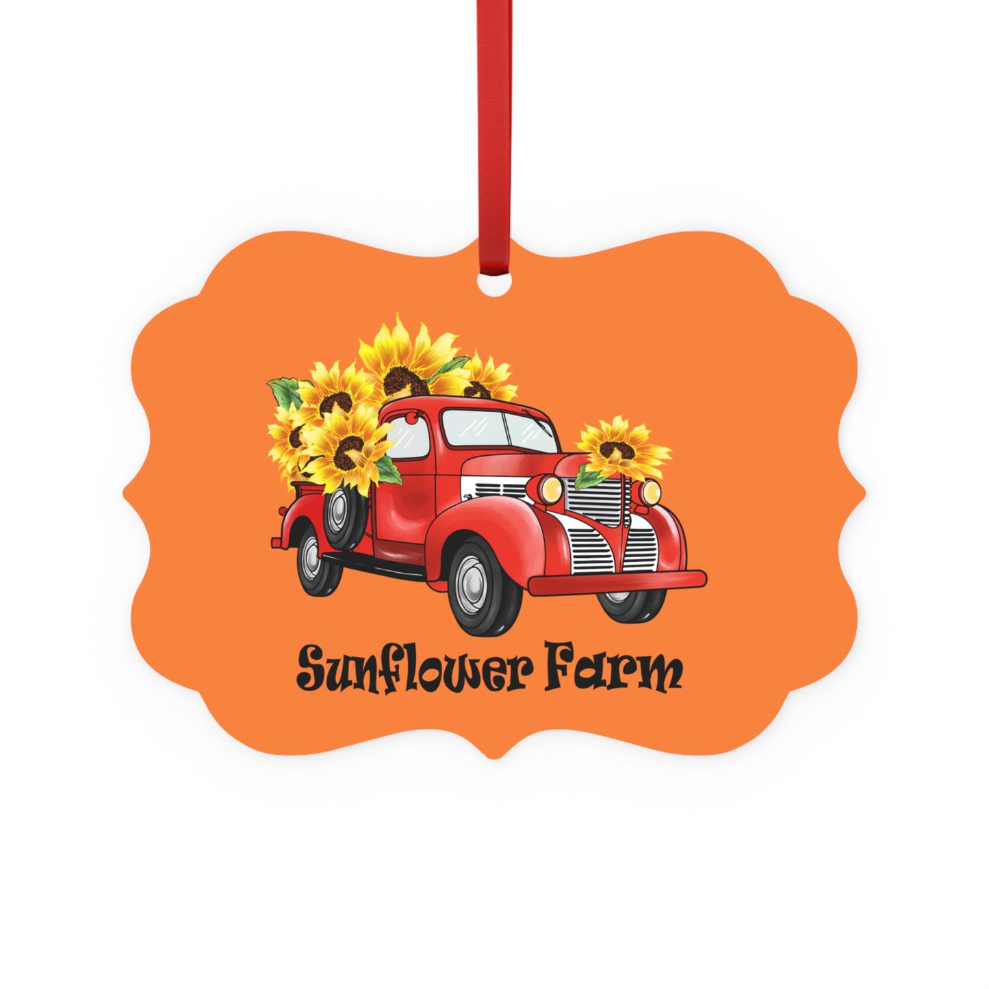 Metal Plaque Ornament