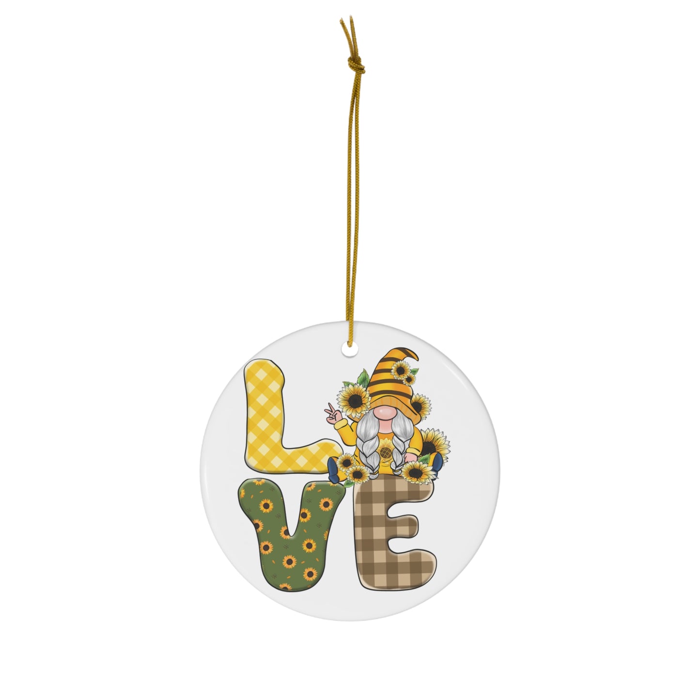 Ceramic Ornament, 1-Pack
