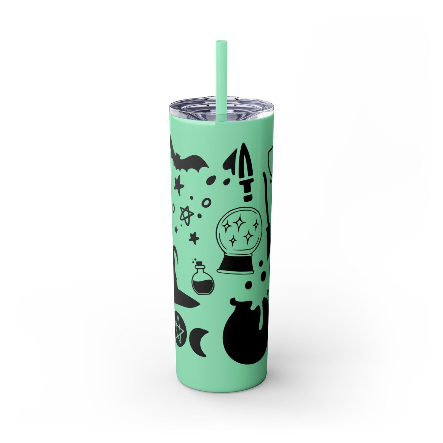Skinny Tumbler with Straw, 20oz
