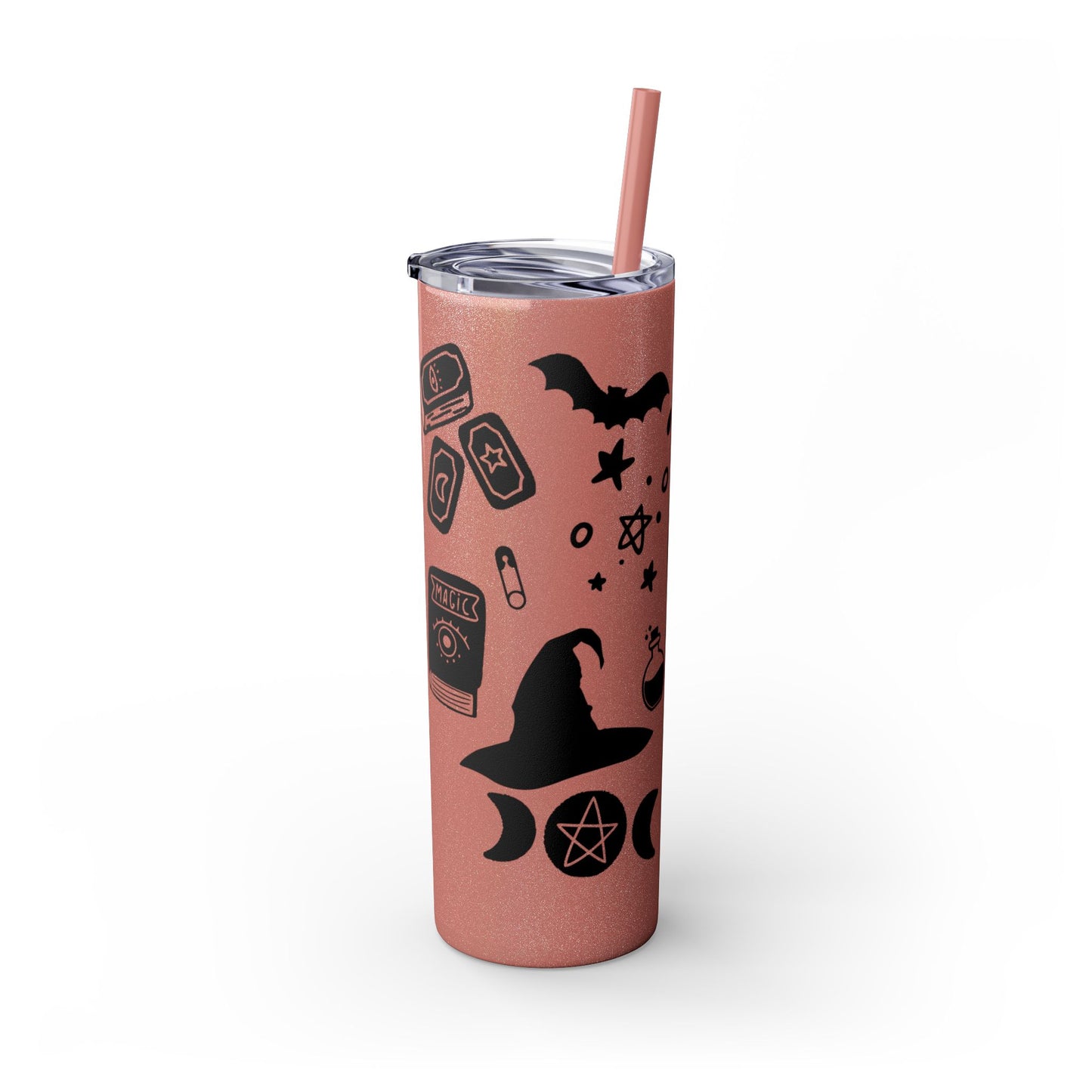 Skinny Tumbler with Straw, 20oz