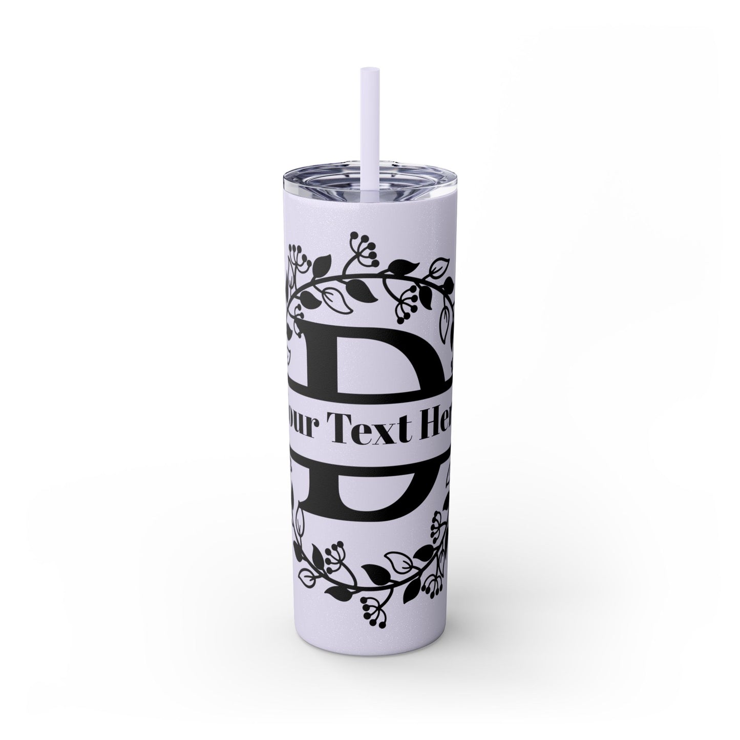 Skinny Tumbler with Straw, 20oz