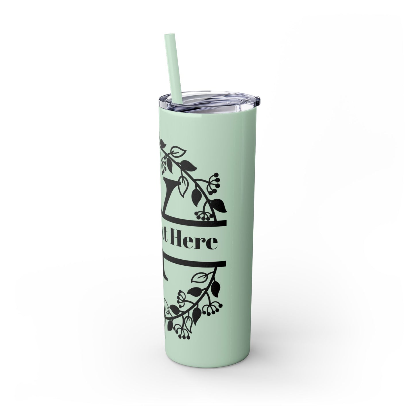 Skinny Tumbler with Straw, 20oz