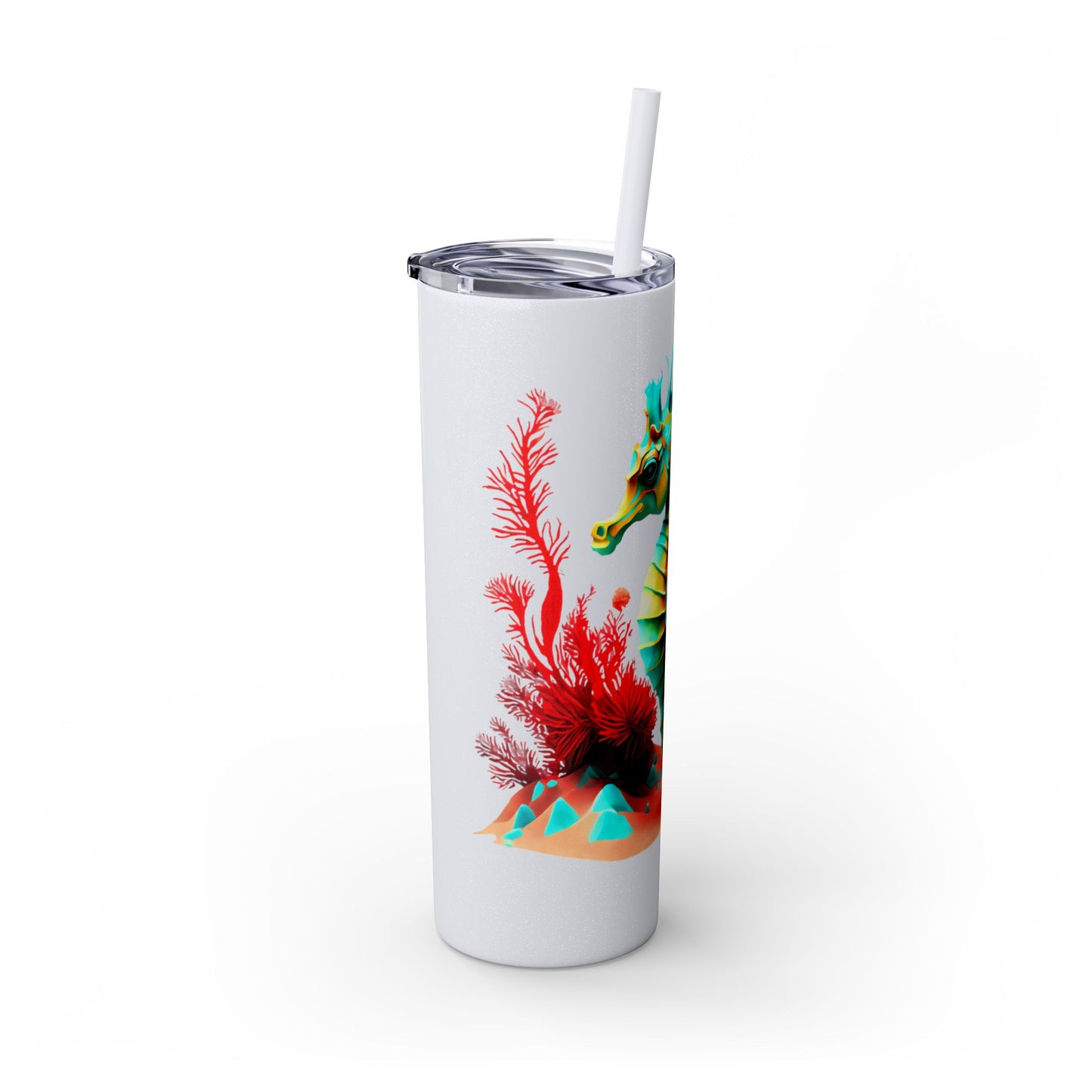 Skinny Tumbler with Straw, 20oz