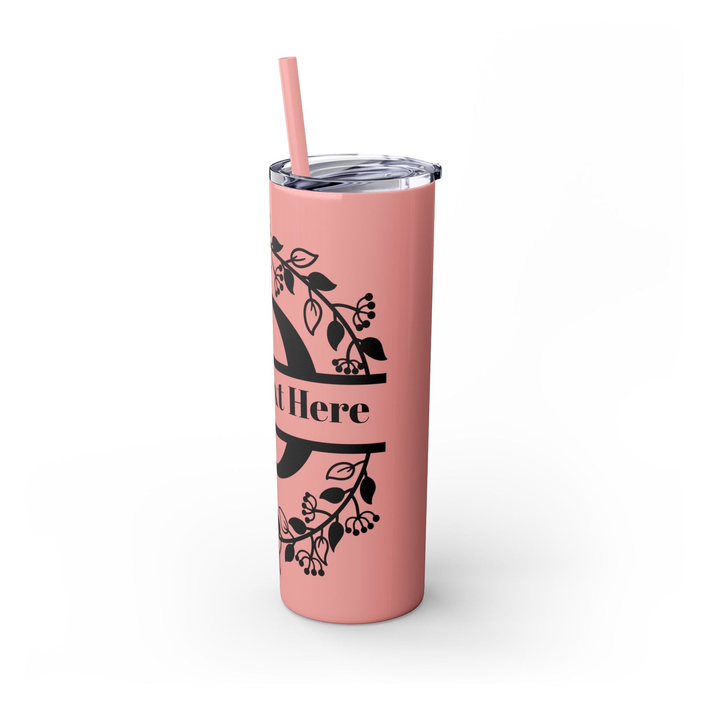 Skinny Tumbler with Straw, 20oz