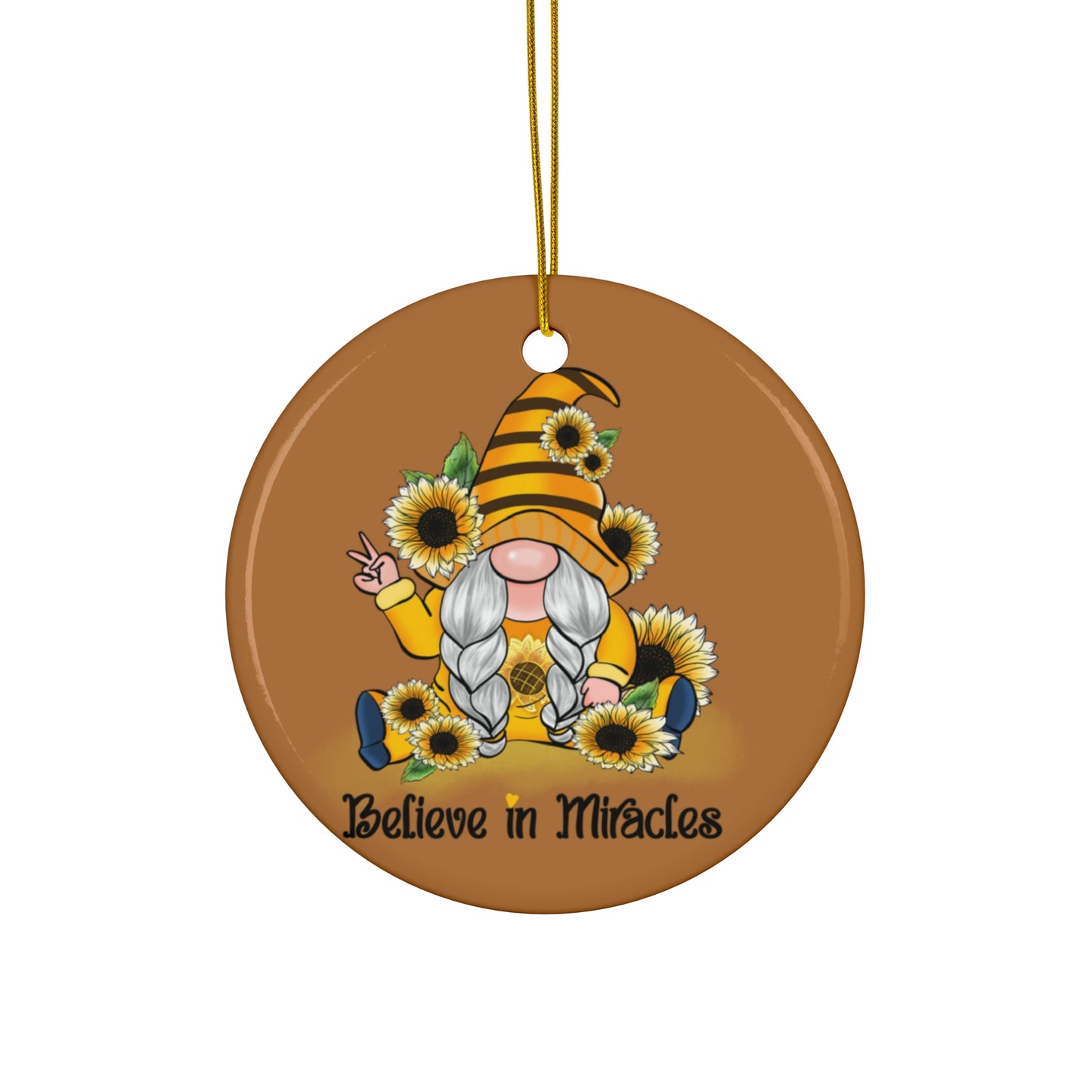 Ceramic Ornament, 4 Shapes