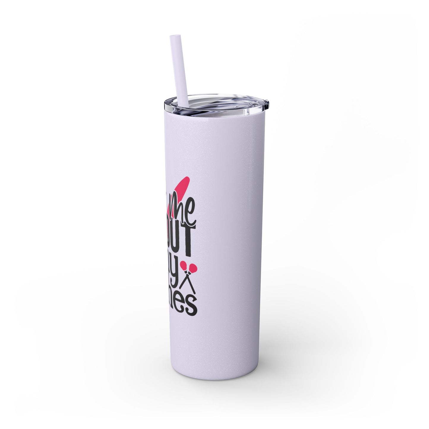 Skinny Tumbler with Straw, 20oz
