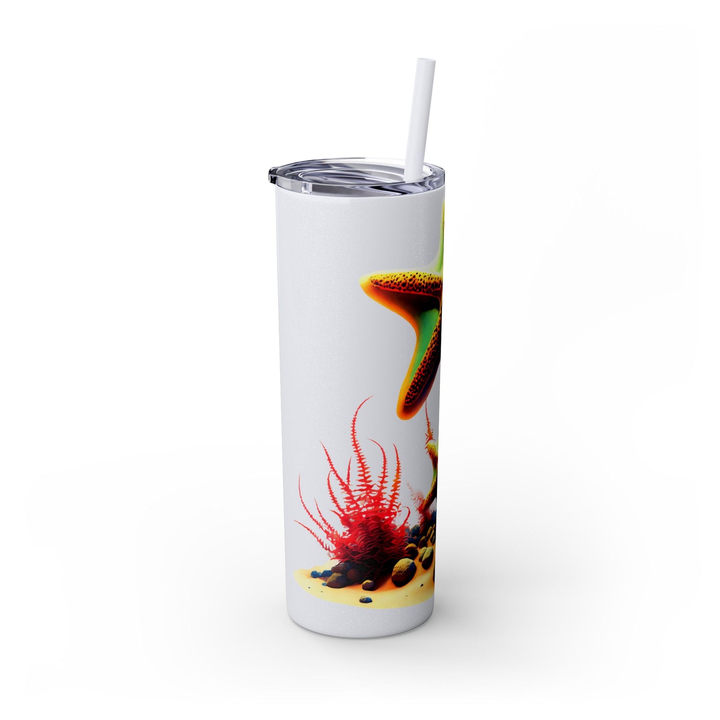 Skinny Tumbler with Straw, 20oz