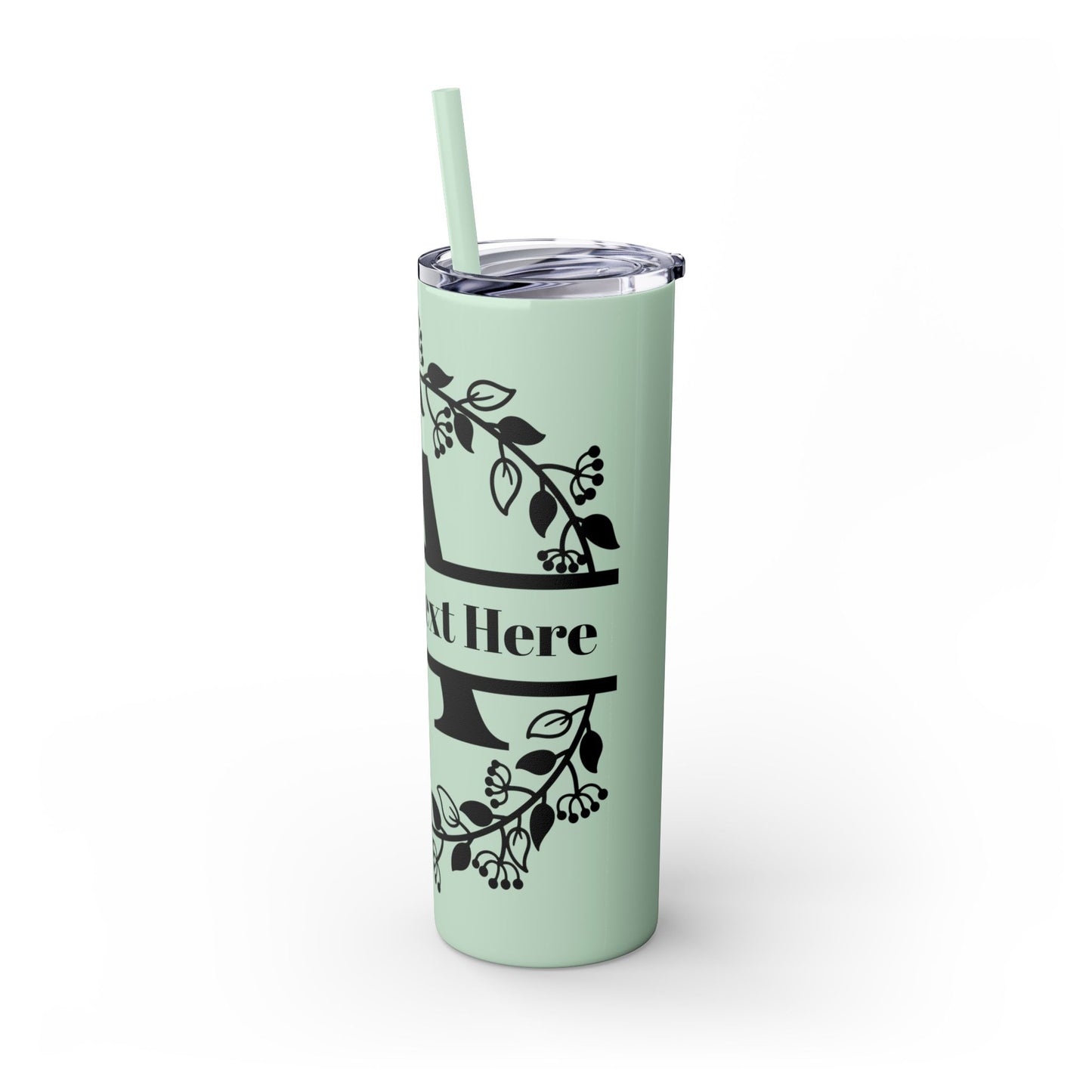 Skinny Tumbler with Straw, 20oz