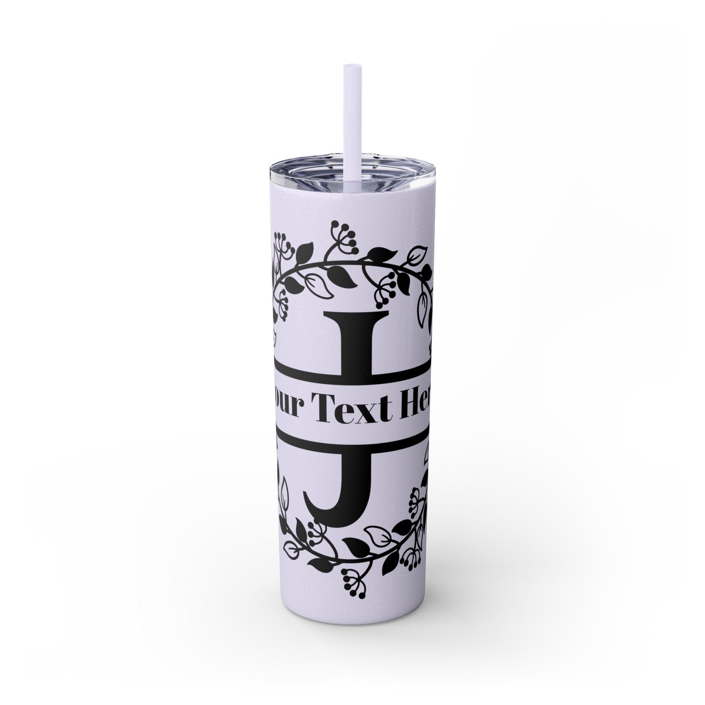 Skinny Tumbler with Straw, 20oz