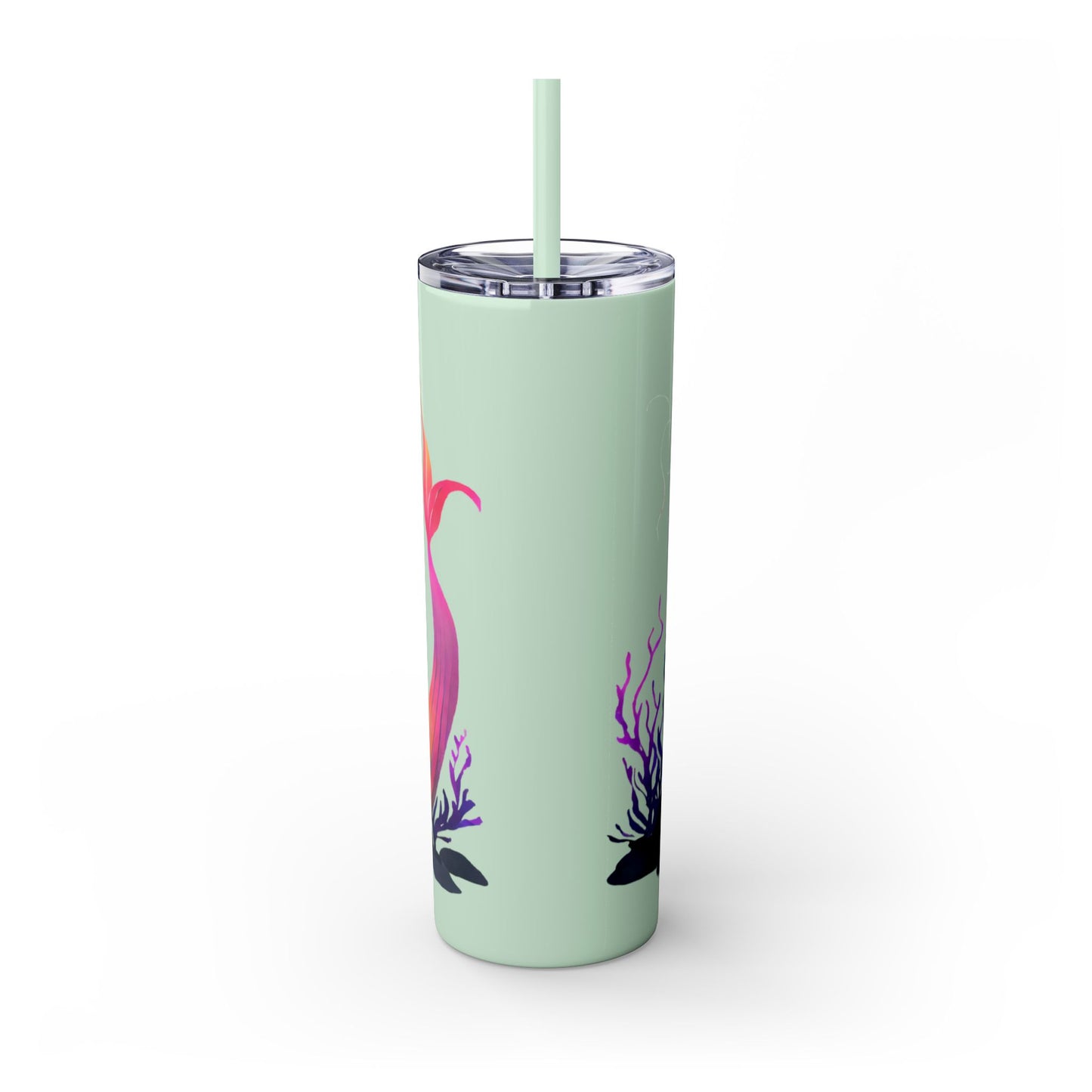 Skinny Tumbler with Straw, 20oz