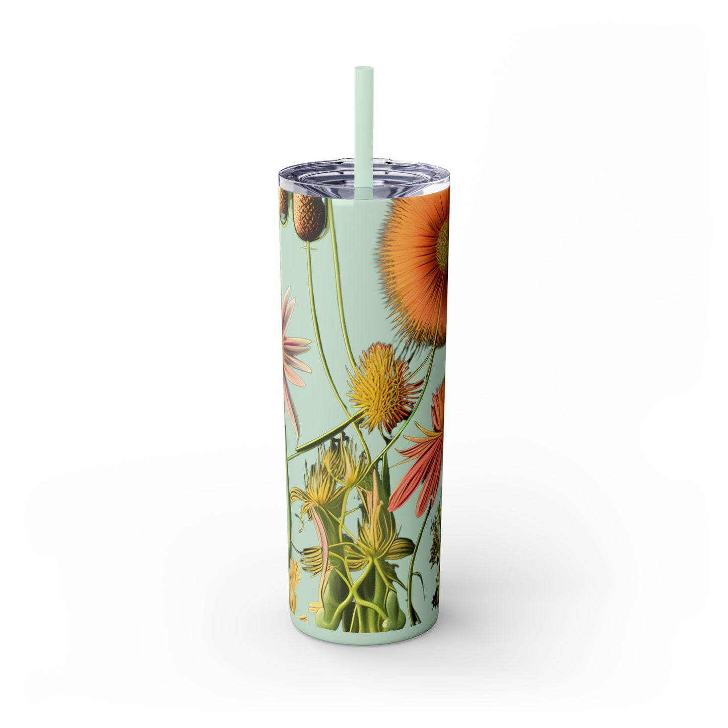 Skinny Tumbler with Straw, 20oz