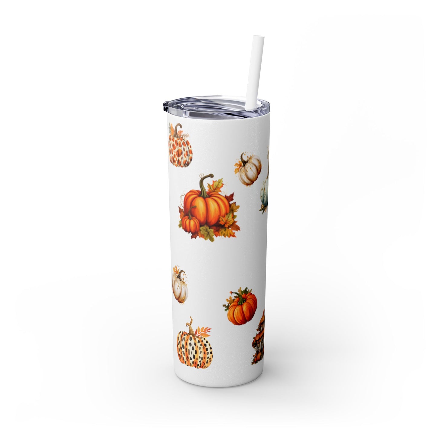 Skinny Tumbler with Straw, 20oz